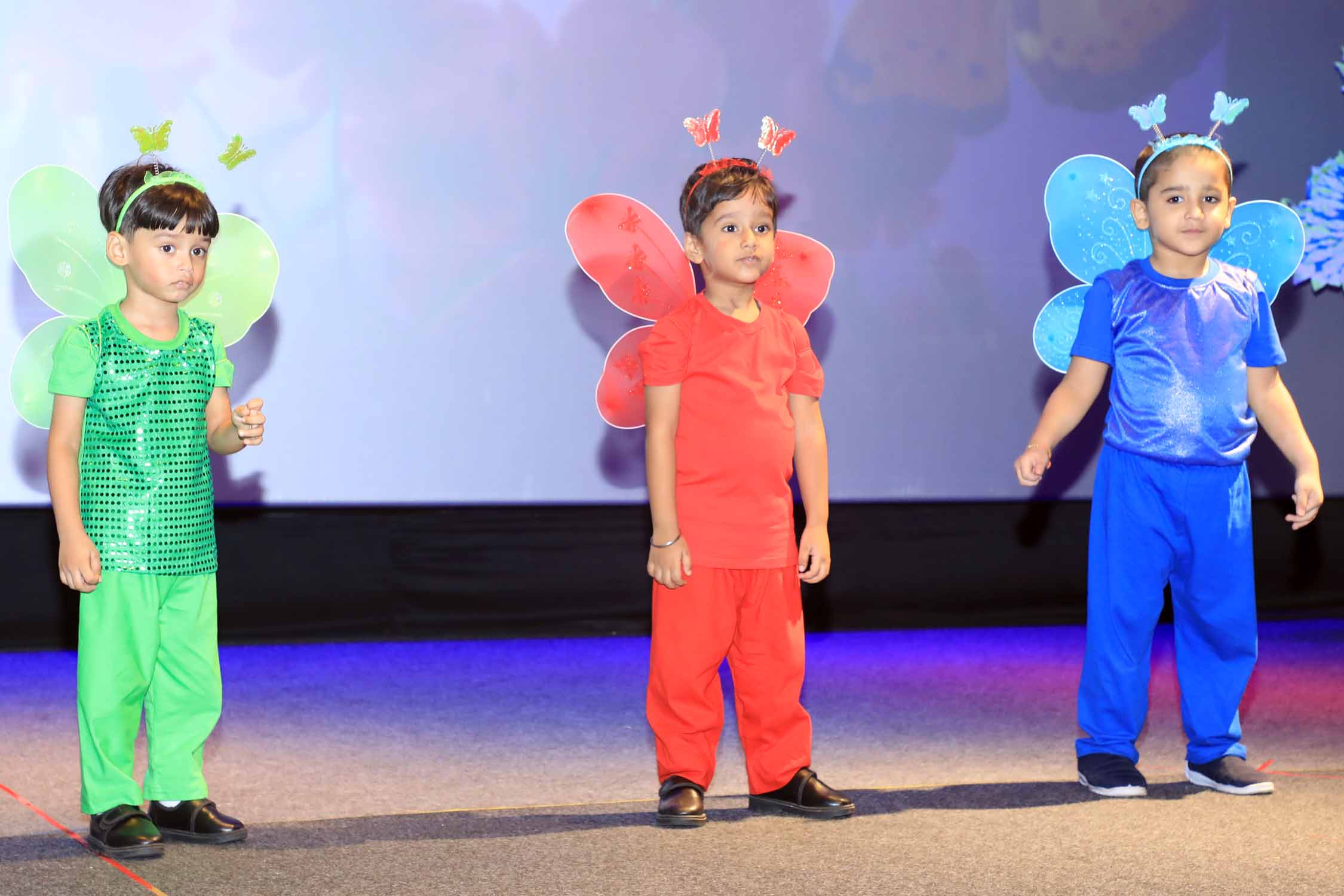 Creative Dance Performance by kids on stage